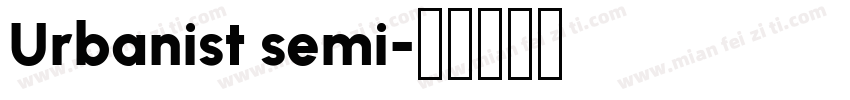 Urbanist semi字体转换